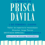 La música de Prisca Dávila
